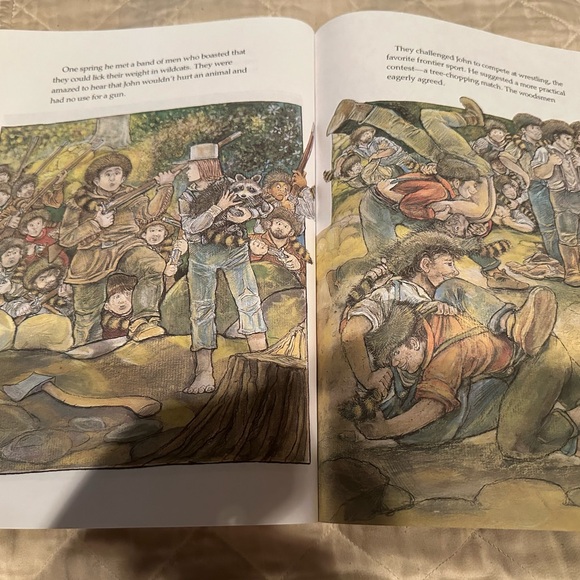 Johnny Appleseed- A tall tale retold and illustrated by Steven Kellogg - Picture 5 of 6